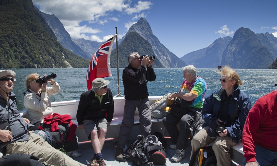 Group on Milford Sound web