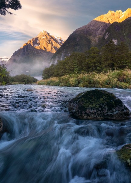 Copy of Tutoko River Fiordland Mountains