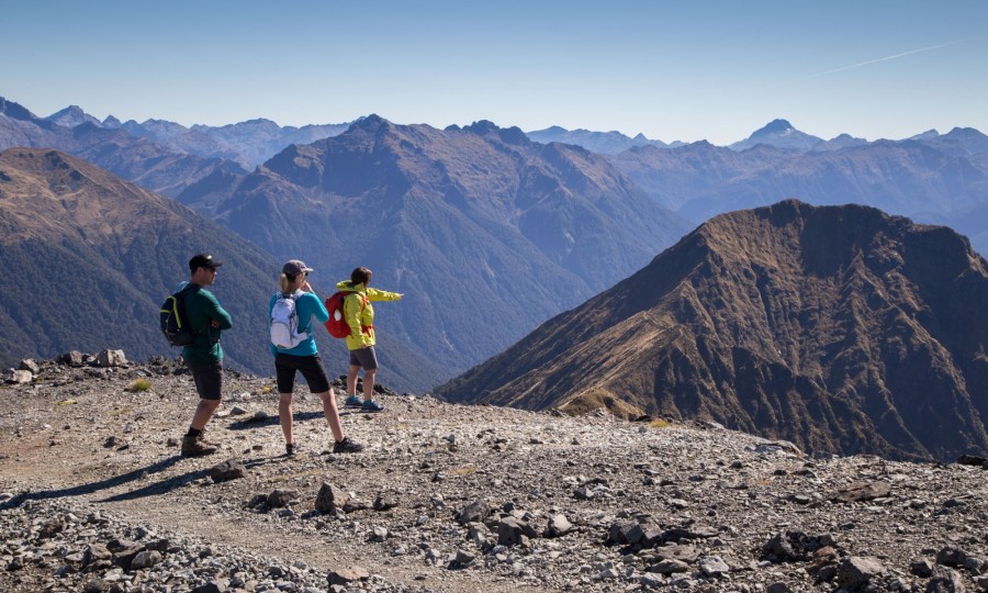 Plenty of views to be enjoyed with your local guide often the descent is hard work