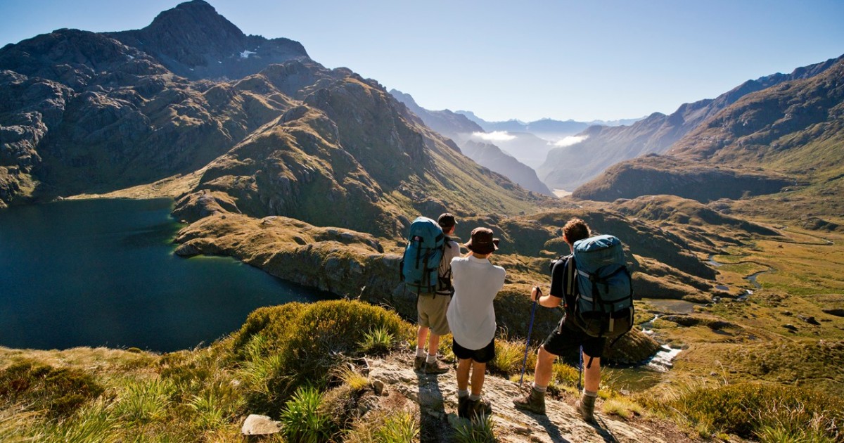 routeburn track new zealand tour