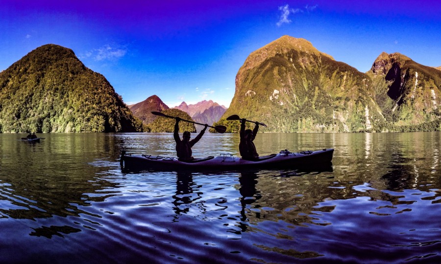 Shapes kayaking