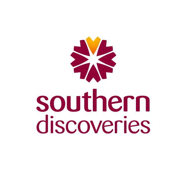 Southern Discoveries Logo Stacked RGB with Clearance v2