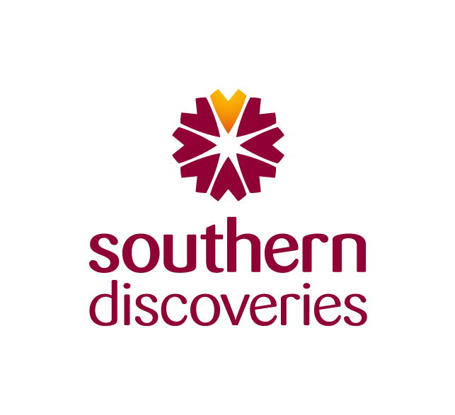 Southern Discoveries Logo Stacked RGB with Clearance v3