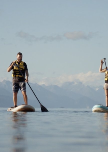 Paddleboarding Te Anau